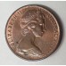 AUSTRALIA 1972 . ONE 1 CENT COIN . FEATHER-TAILED GLIDER